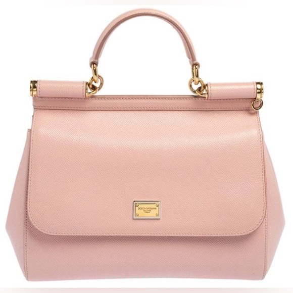 DOLCE GABBANA SICILY HANDBAG BLUSH PINK 💖 - Picture 2 of 12